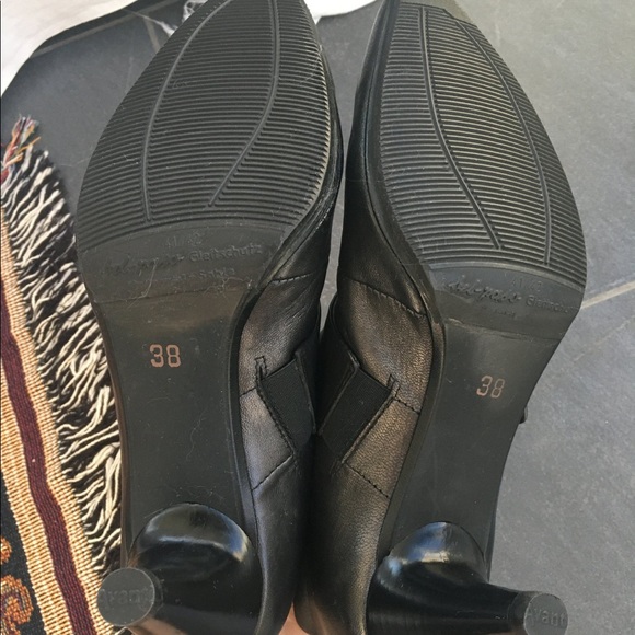 Arnold Churgin Italian Leather Heeled Boots - Picture 5 of 6